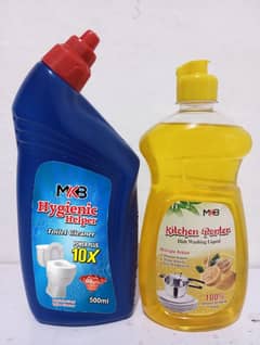 Dishwash lequid or toilet cleaner