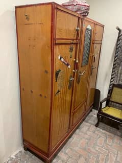 3 Doors Iron Cupboard