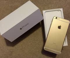 iPhone 6s plus 128 GB PTA porad my WhatsApp 03407831244