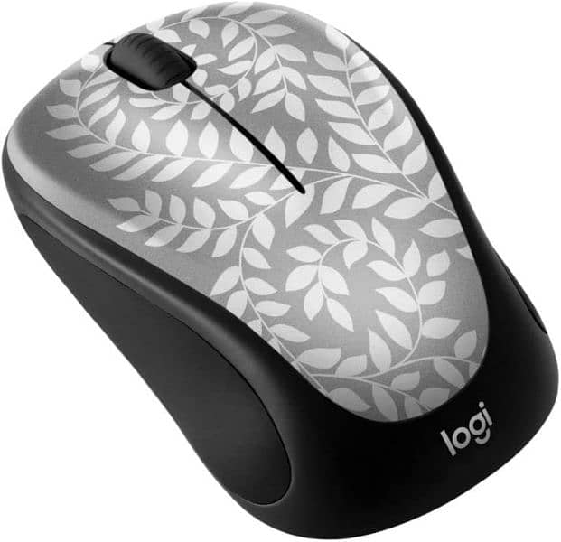 Logitech M317C Himalayan Fern Branded Invisible Optical Wireless Mouse 0