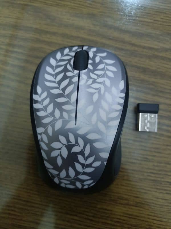 Logitech M317C Himalayan Fern Branded Invisible Optical Wireless Mouse 2