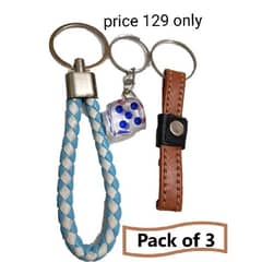 Soft Leather Keychains