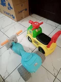 Kids Car and Tricycle in Very Good Condition