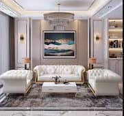 Luxury sofa poshish in Lahore - Carpenter - Wood Works Services