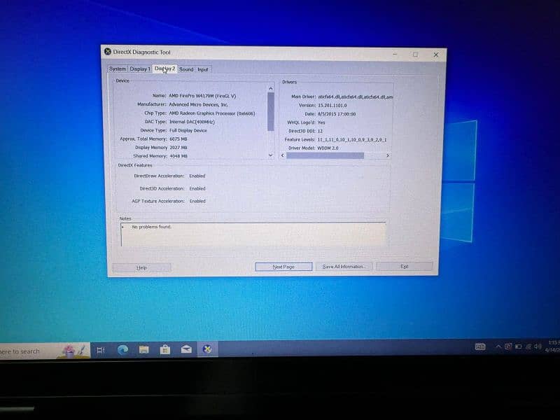 Dell M2800 Core i7 - Graphic Card Laptop - 8cores - workstation 6