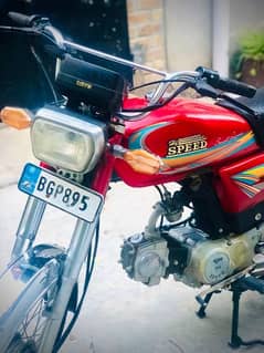 Hispeed bike my koi km ni h geniun plates available h