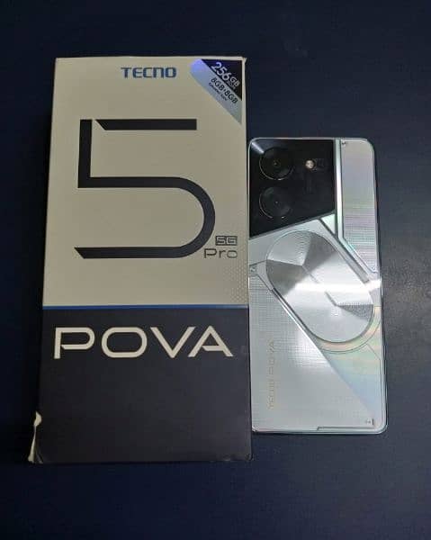 Tecno Pova 5 Pro Full Box. 0