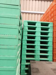 Plastic and Wooden Pallets