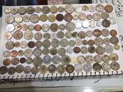 coin old mix countries  antique coines