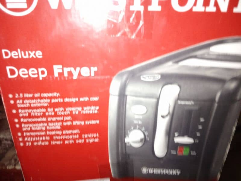 Air fryer, 2.5 ltr, West point 1