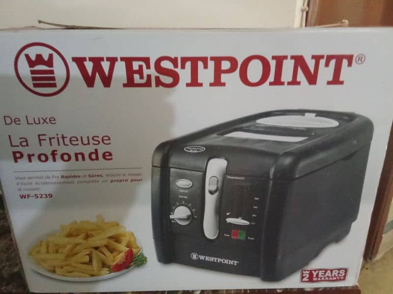 Air fryer, 2.5 ltr, West point 2