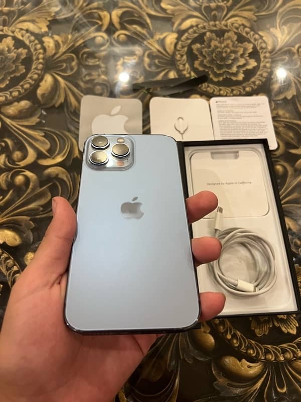 iPhone 13 Pro Max 256gb Blue With Sim time! 13