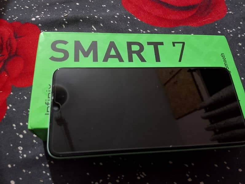 Infinix smart 7 (65 gb 7 ram) 10/9 condition with box 0