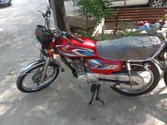 Honda CG-125 Urgent for sale | Honda bikes