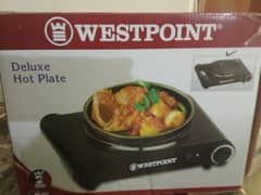 Hot plate West Point single Plate