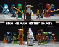 Lego Ninjago destiny bounty minifigures