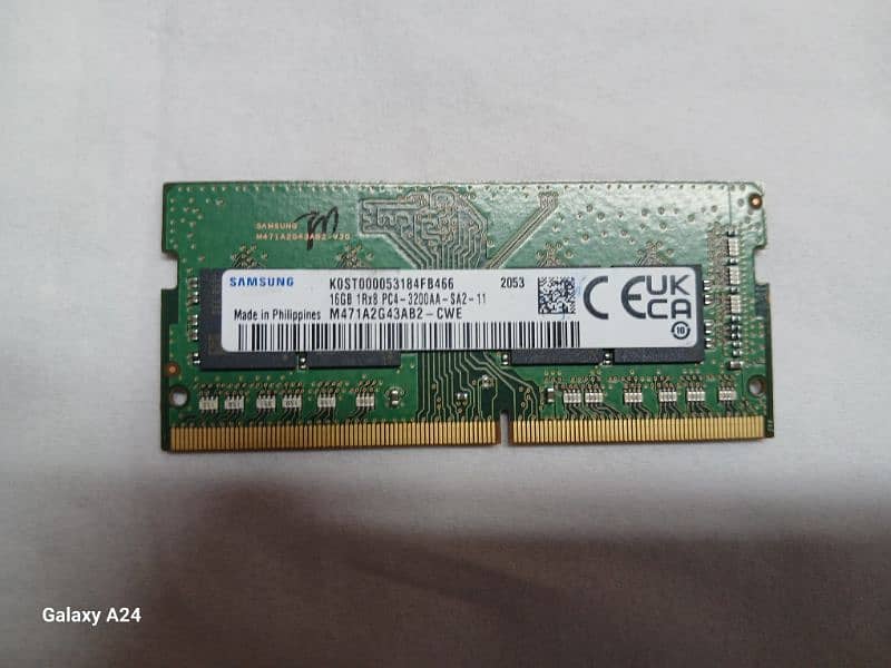 Laptop Ram DDR4 16Gb 3200AA mhz samsung brand Urgent Sale 0