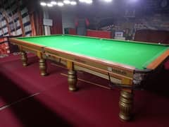 3 Snooker Tables With Complete Setup