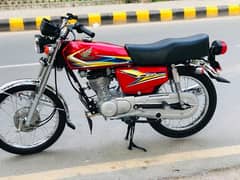 CG 125 2019 model only honda lover contact (03104800339) Biomatric ha 0