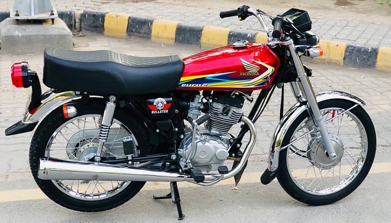 CG 125 2019 model only honda lover contact (03104800339) Biomatric ha 1