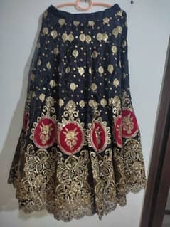 kashees style lehnga/heavy embroidery/party wear