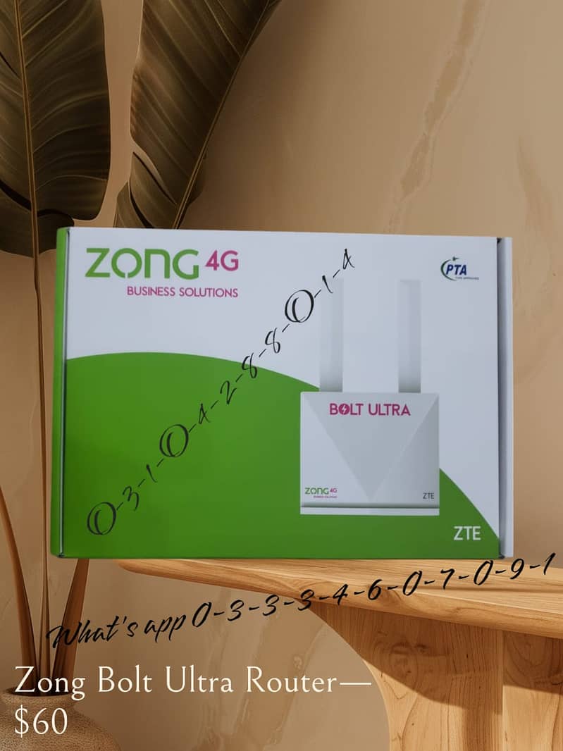 zong bolt ultra with battery backup limited edition 1