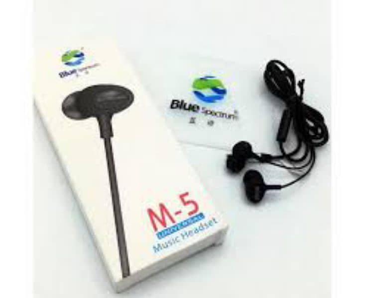 Blue Spectrum M5 Universal Stereo Earphones - Exciting Product 0