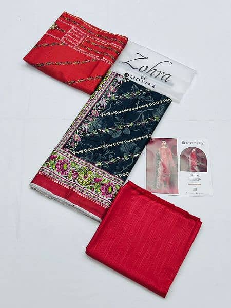 Branded Suits Khaddar Linen 5