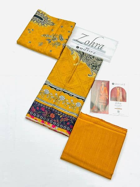 Branded Suits Khaddar Linen 9