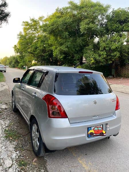 Suzuki Swift 2013 Islamabad No 6