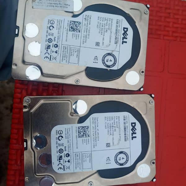 Dell 4tb 7200rpm HDD for sale 0