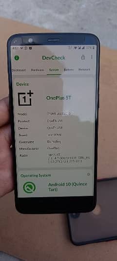 OnePlus 5T lush condition mobile 100% okay 2 sim working, 6GB ram 64gb