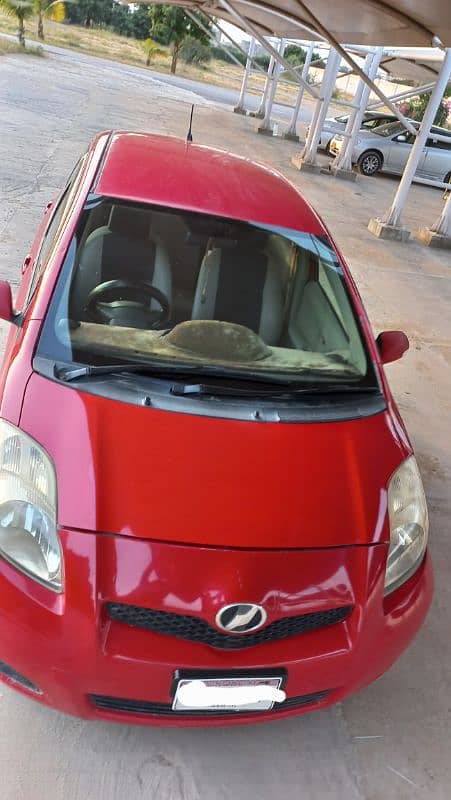 Toyota Vitz 2007 btr mira alto 9