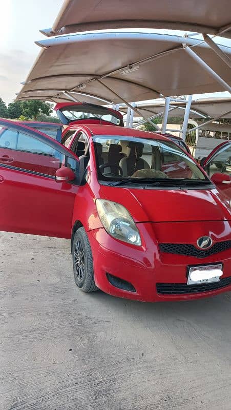 Toyota Vitz 2007 btr mira alto 10