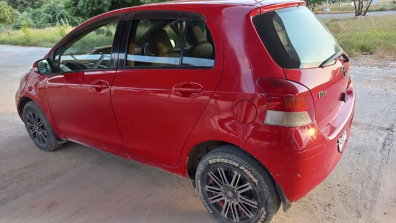 Toyota Vitz 2007 btr mira alto 16