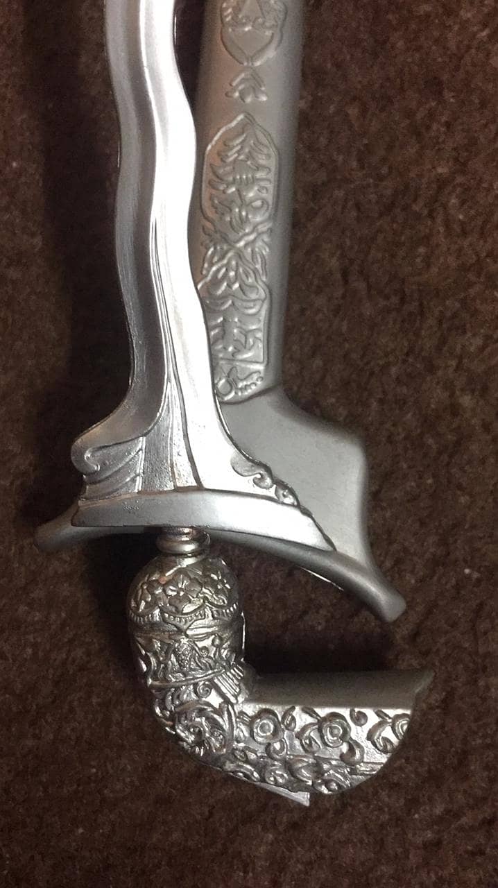 Malaysian Kriss dagger metal sovineir showpiece 1