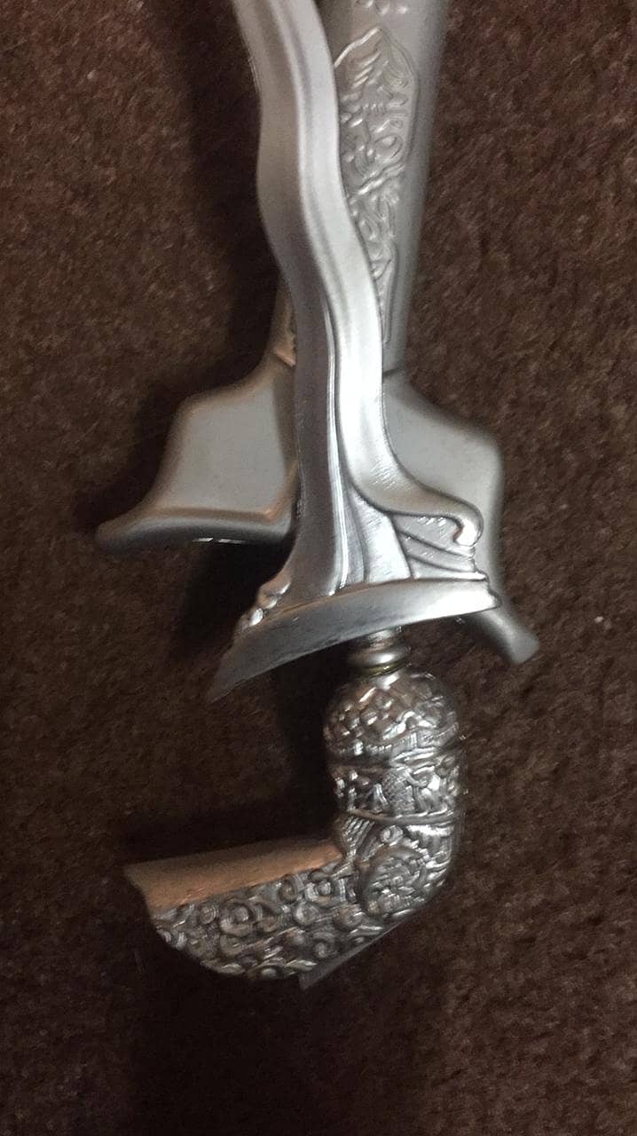 Malaysian Kriss dagger metal sovineir showpiece 2