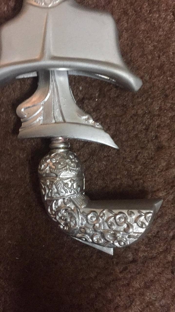 Malaysian Kriss dagger metal sovineir showpiece 3