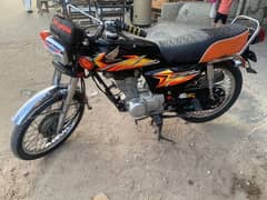 Honda Cg 125 black top