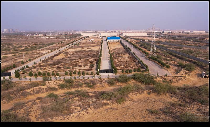 Ready To Buy A Prime Location 400 Square Yards Industrial Park With All Basic Amentias In Karachi 3