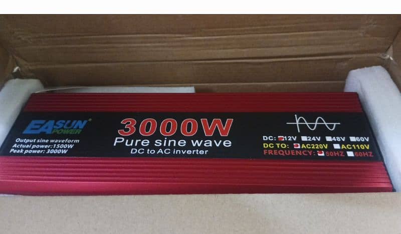 EASUN Pure Sine Wave solar Inverter 12V  To 220V Voltage Electr 2