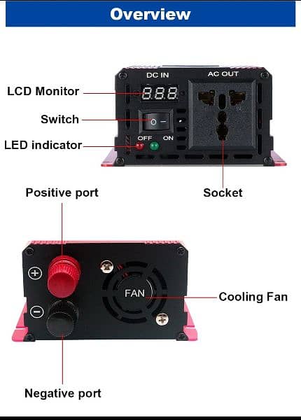 EASUN Pure Sine Wave solar Inverter 12V  To 220V Voltage Electr 11