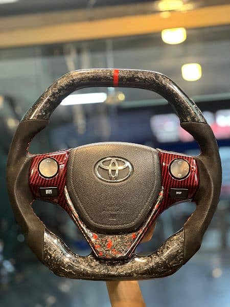 Altis + Grndi Carbon Fiber/Forged Steering wheel 3