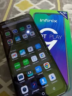 Infinix hot 9 play 3 64 in excellent condition