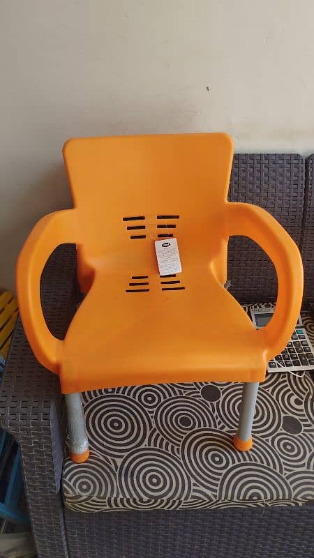 Pure Plastic Chairs - Different Size/Design Available 1