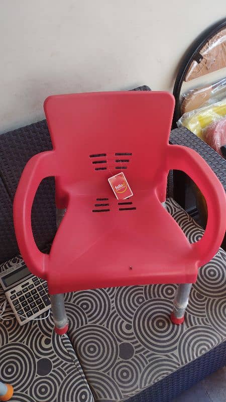 Pure Plastic Chairs - Different Size/Design Available 3