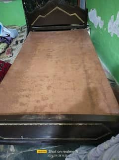 Wooden Single Bed