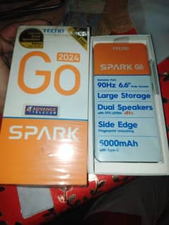 Tecno spark go new condition hai urgent sale need money