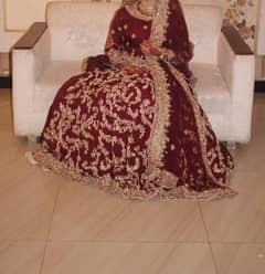 barat bridal dress