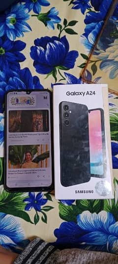 Samsung a24 8/128 with box